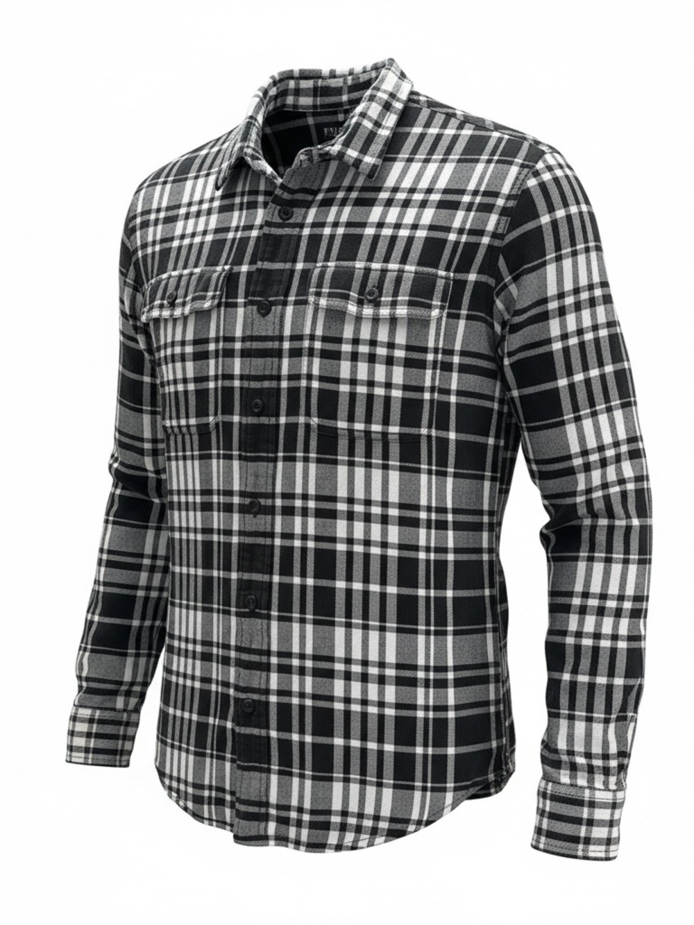 Filson Scout Plaid Check Button Camp Work Shirt Men’s Large Light Flannel